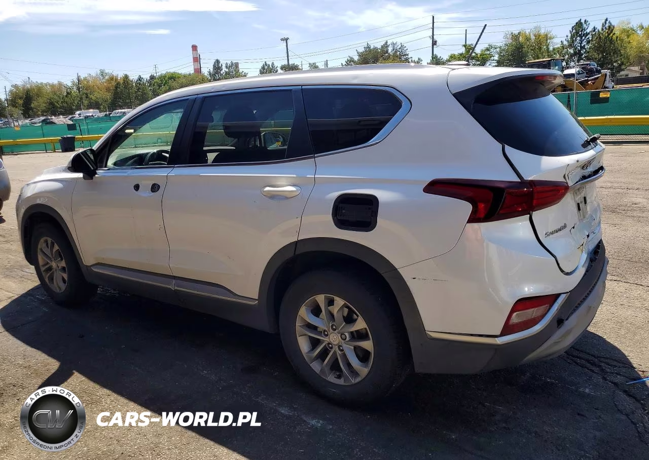 2019 Hyundai Santa Fe Se VIN:5NMS23ADXKH035928 - 2