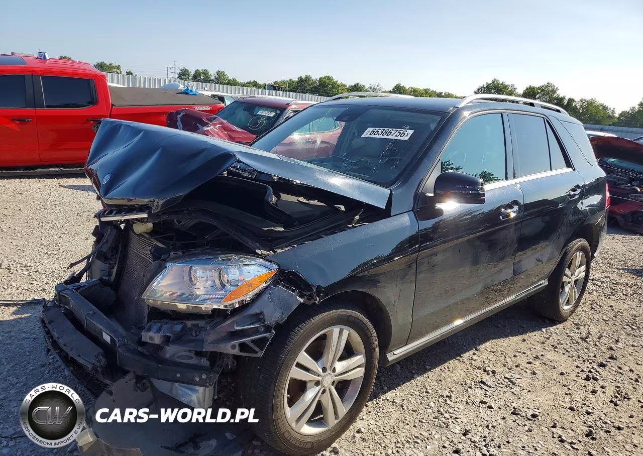 2013 Mercedes-Benz Ml 350 4Matic VIN:4JGDA5HB4DA135057 - 1