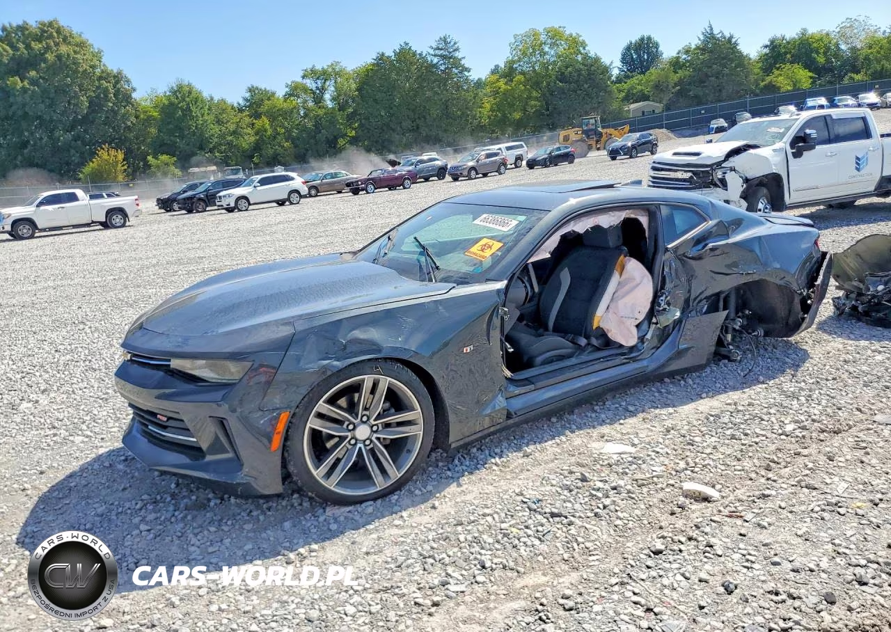 2018 Chevrolet Camaro Lt VIN:1G1FB1RS0J0127033 - 1