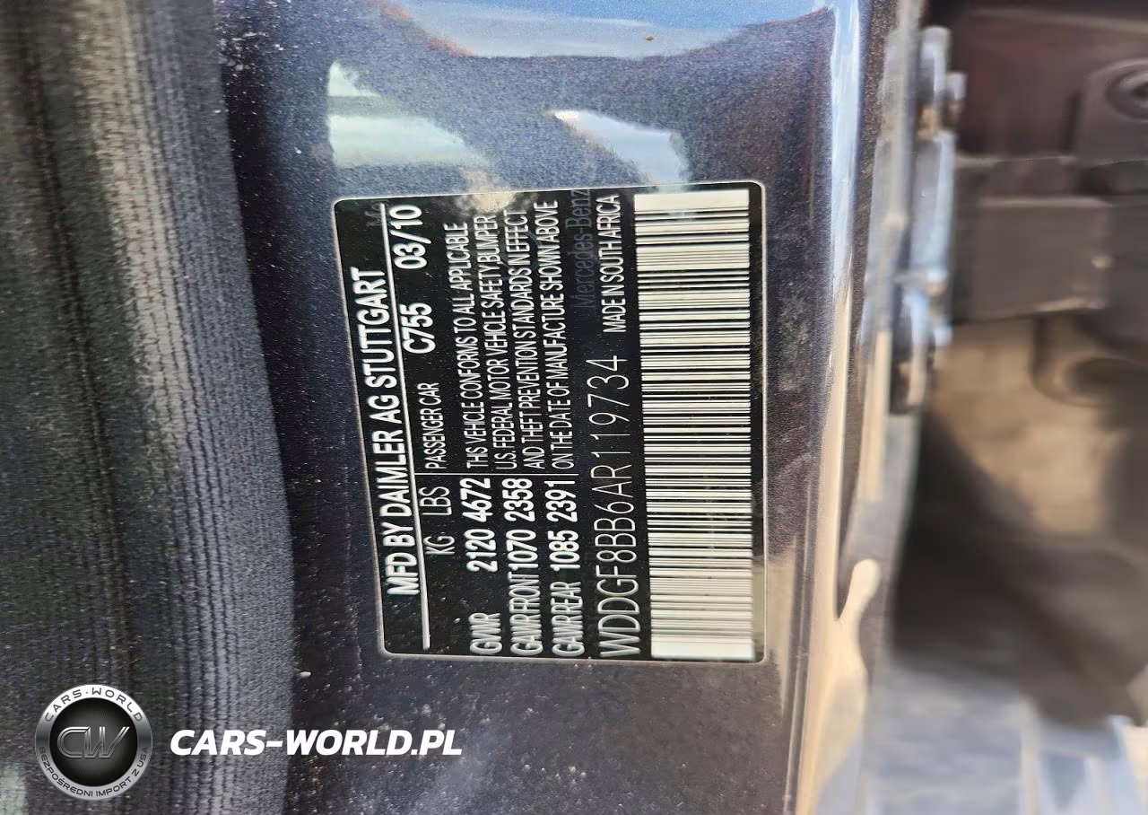 2010 Mercedes-Benz C 300 4Matic VIN:WDDGF8BB6AR119734 - 12