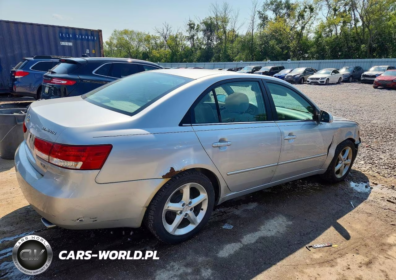 2006 Hyundai Sonata Gls V6 VIN:5NPEU46F16H044467 - 3