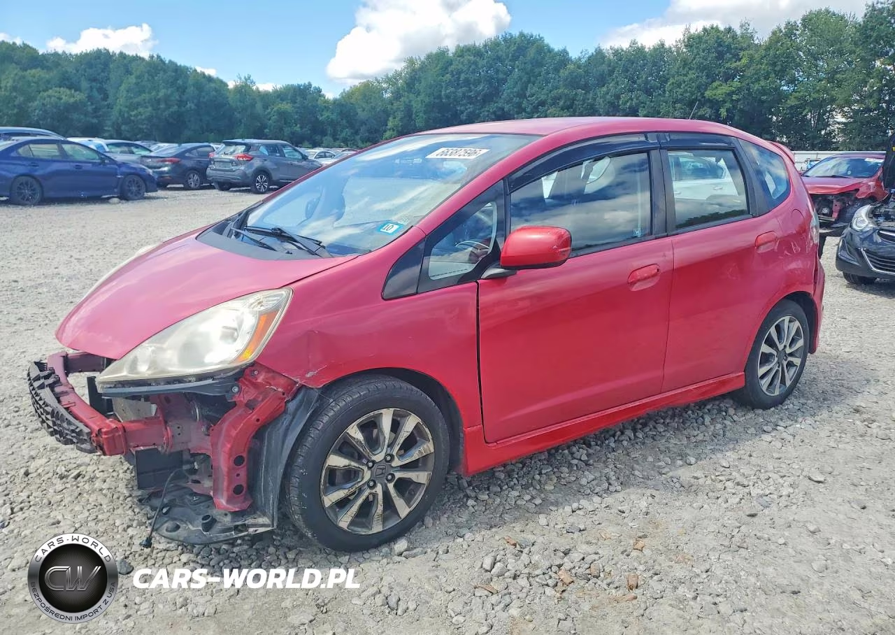 2009 Honda Fit Sport VIN:JHMGE88469C003128 - 1
