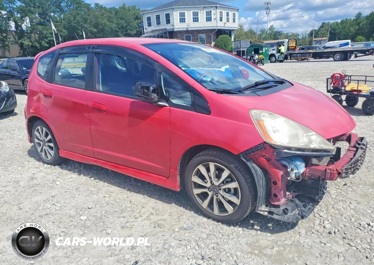 2009 Honda Fit Sport VIN:JHMGE88469C003128 - 4