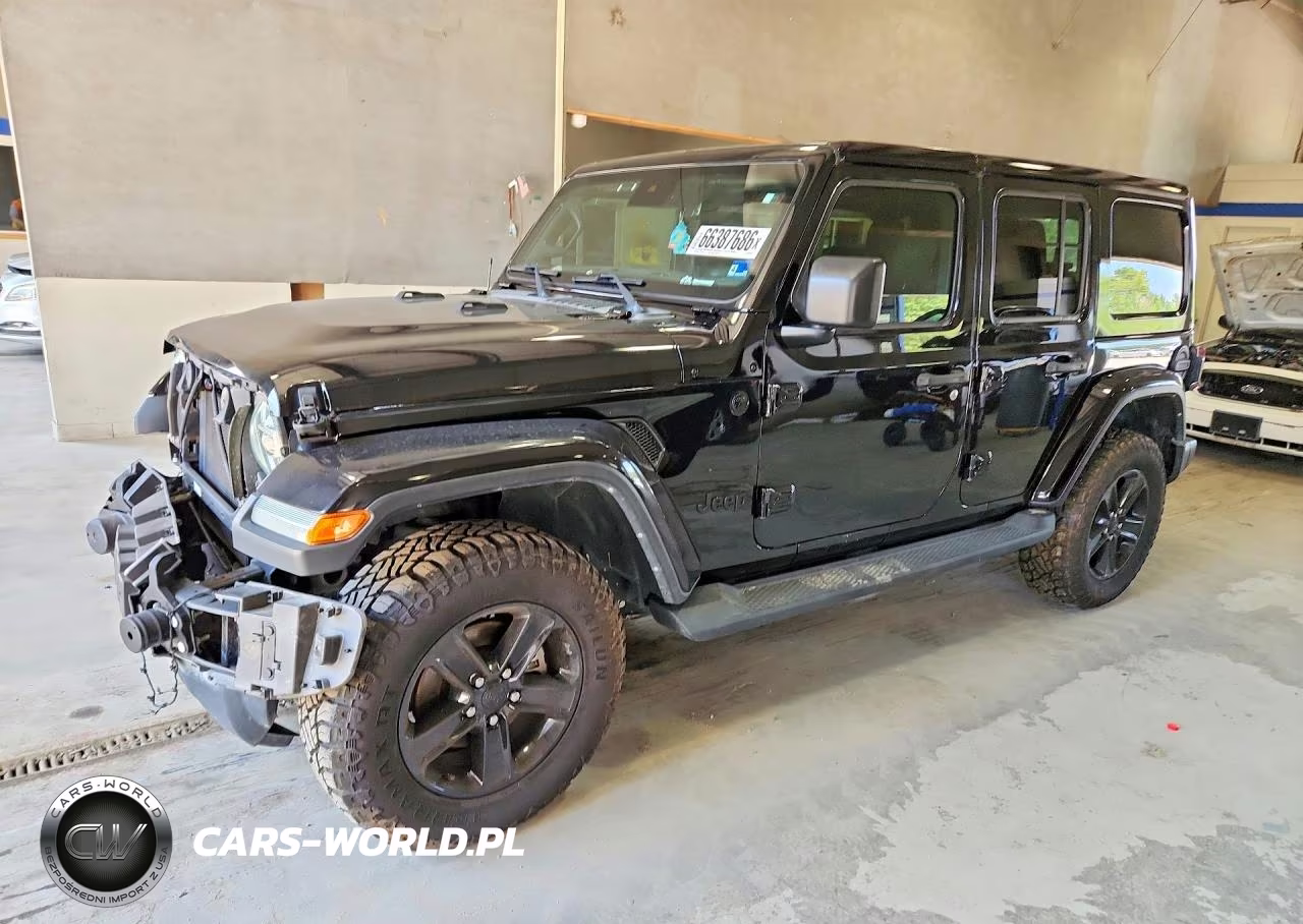 2021 Jeep Wrangler Unlimited Sahara VIN:1C4HJXEN1MW687456 - 1