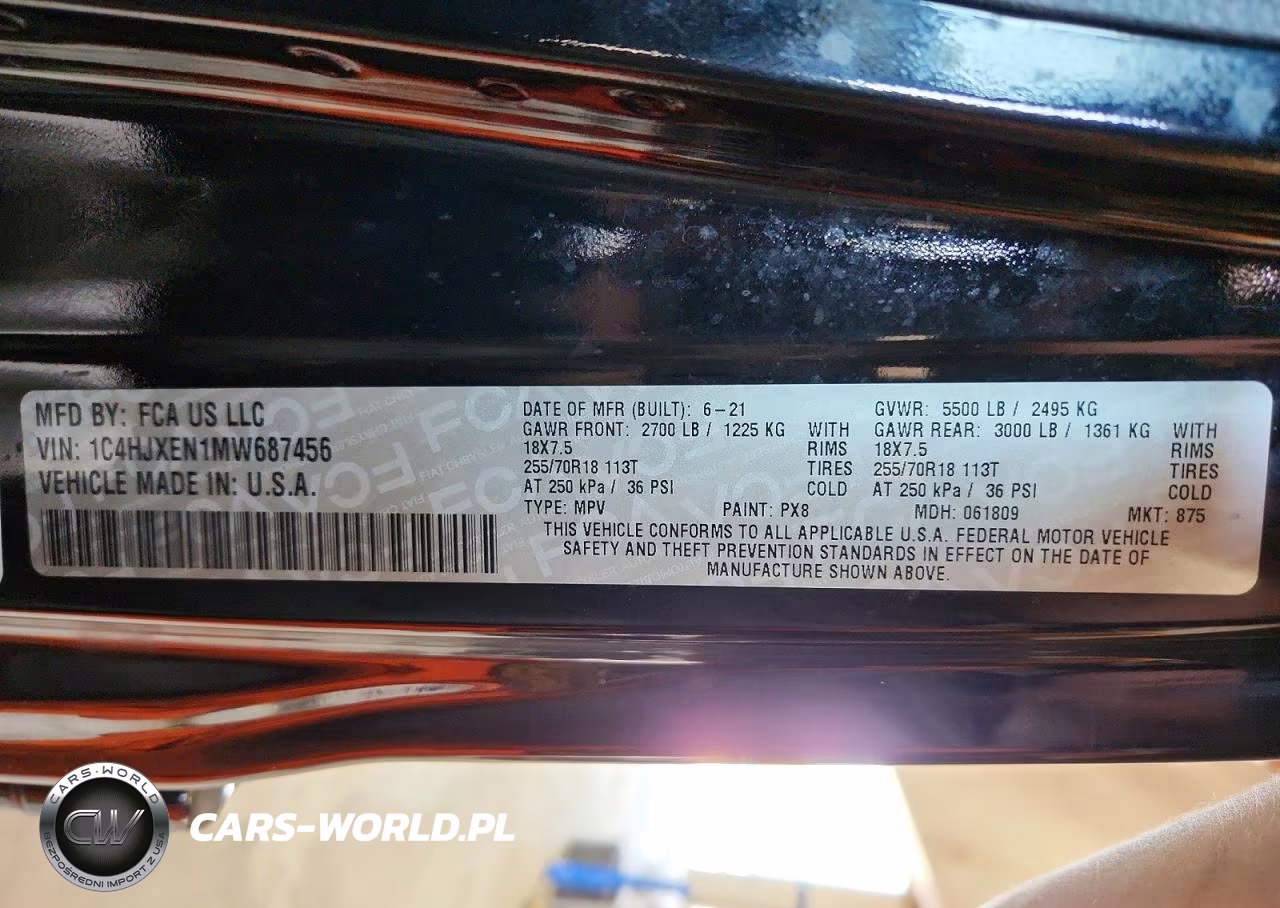 2021 Jeep Wrangler Unlimited Sahara VIN:1C4HJXEN1MW687456 - 12