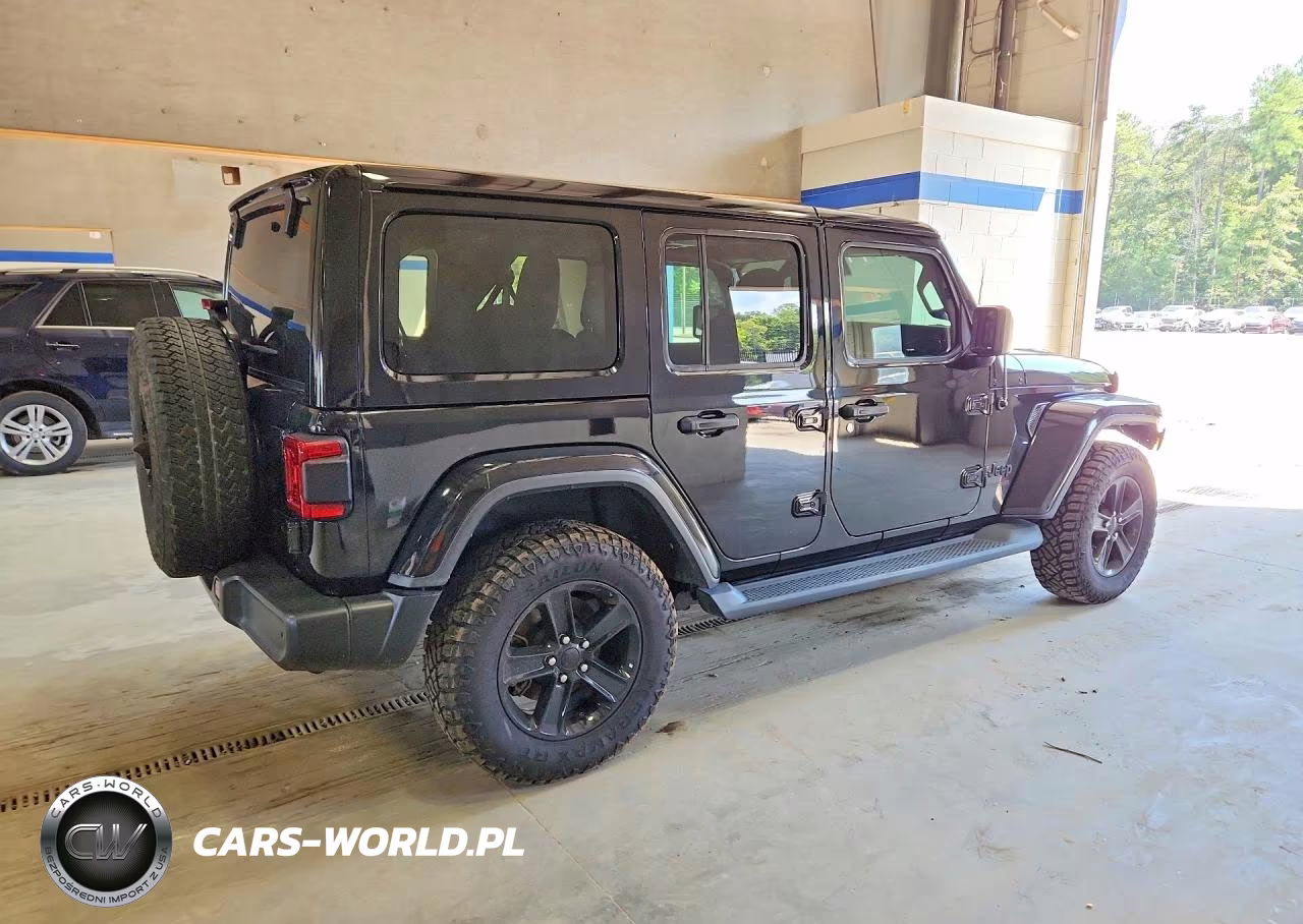 2021 Jeep Wrangler Unlimited Sahara VIN:1C4HJXEN1MW687456 - 3