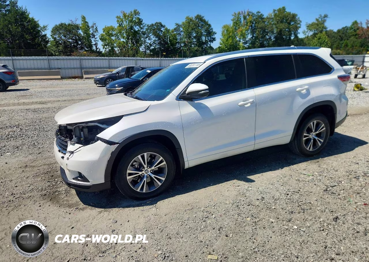 2016 Toyota Highlander Xle