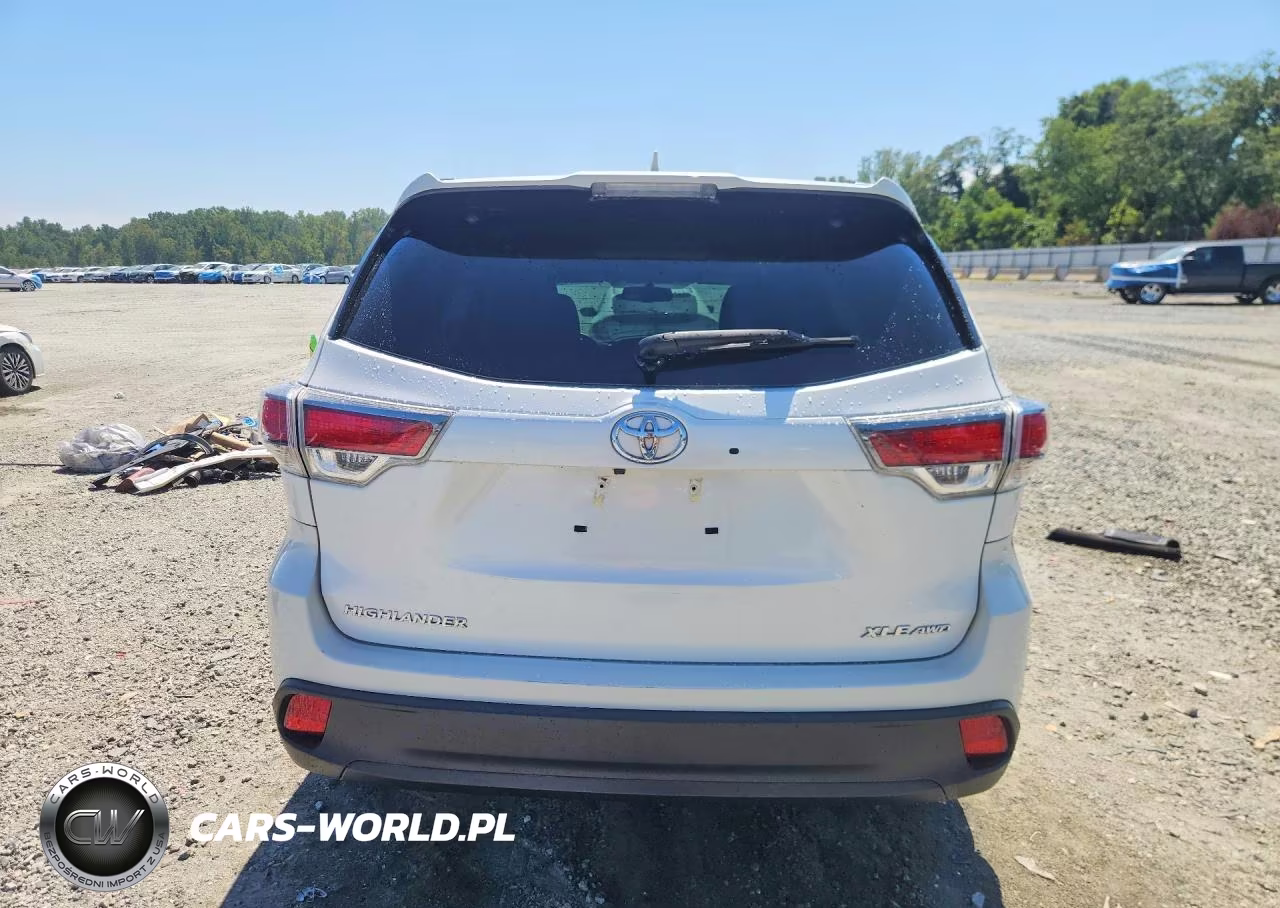 2016 Toyota Highlander Xle VIN:5TDJKRFH4GS254222 - 6