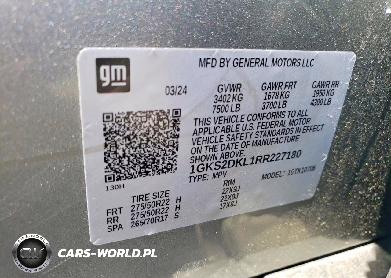 2024 GMC Yukon Denali VIN:1GKS2DKL1RR227180 - 13