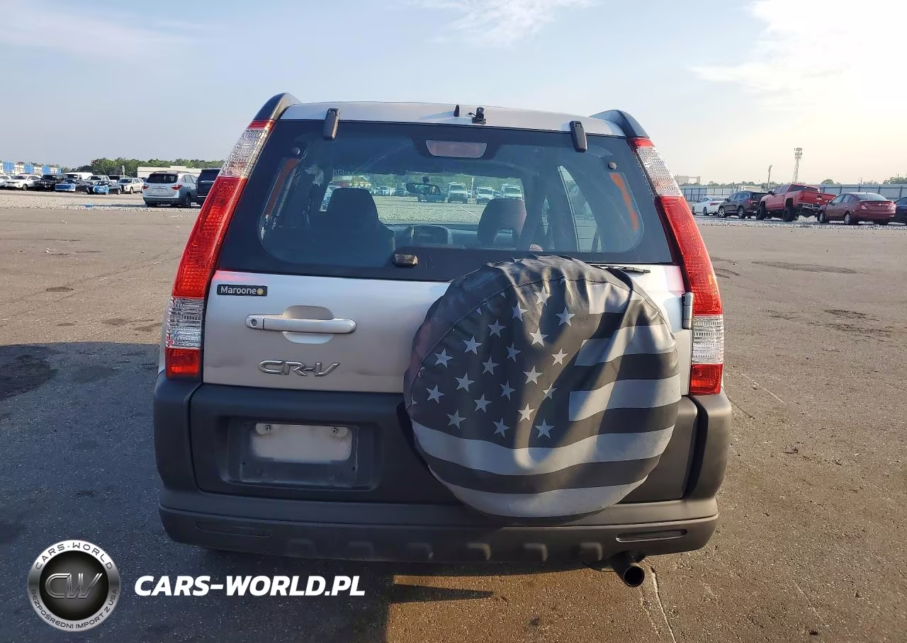 2006 Honda Cr-V Lx VIN:SHSRD68546U408907 - 6