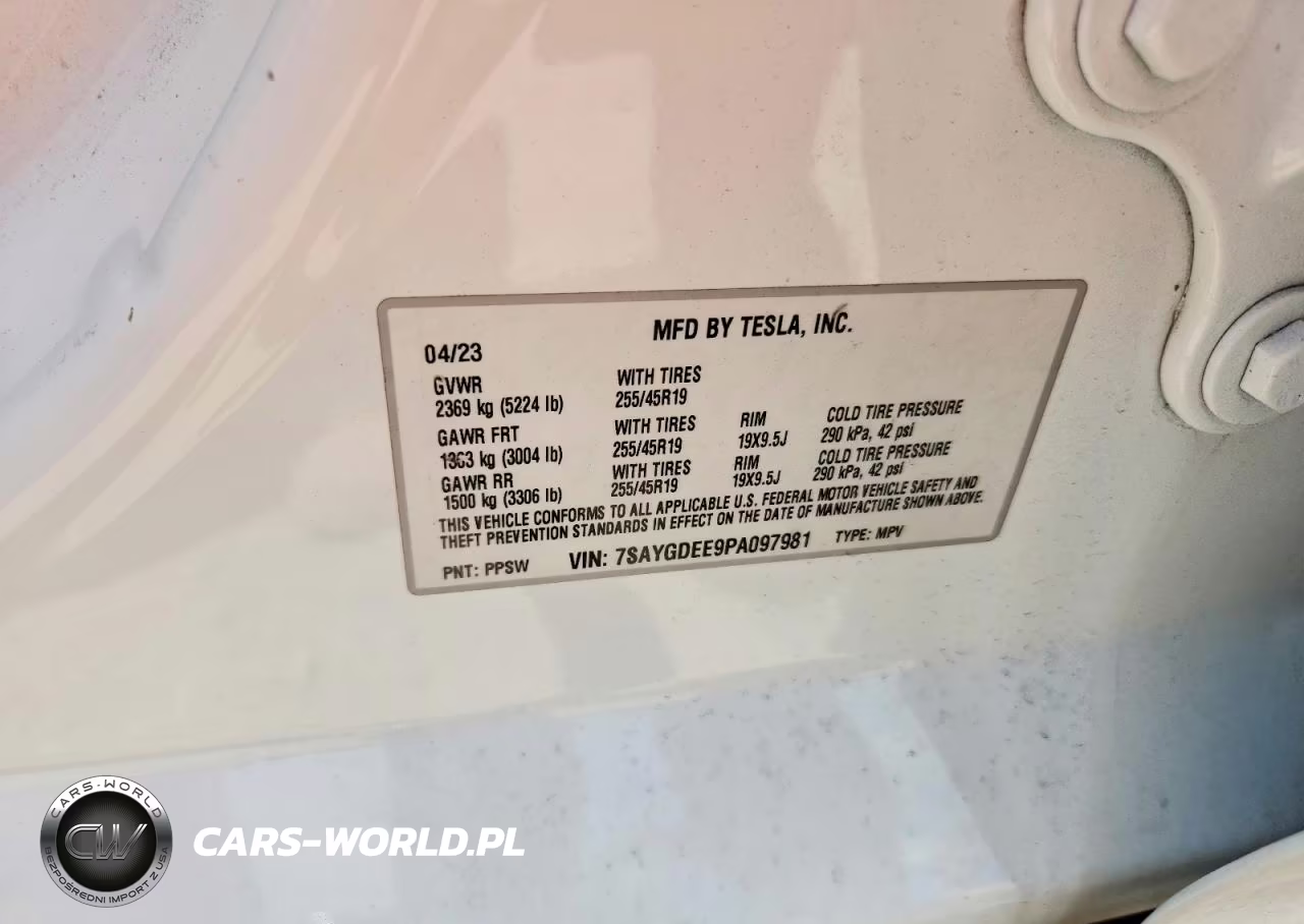 2023 Tesla Model Y VIN:7SAYGDEE9PA097981 - 12