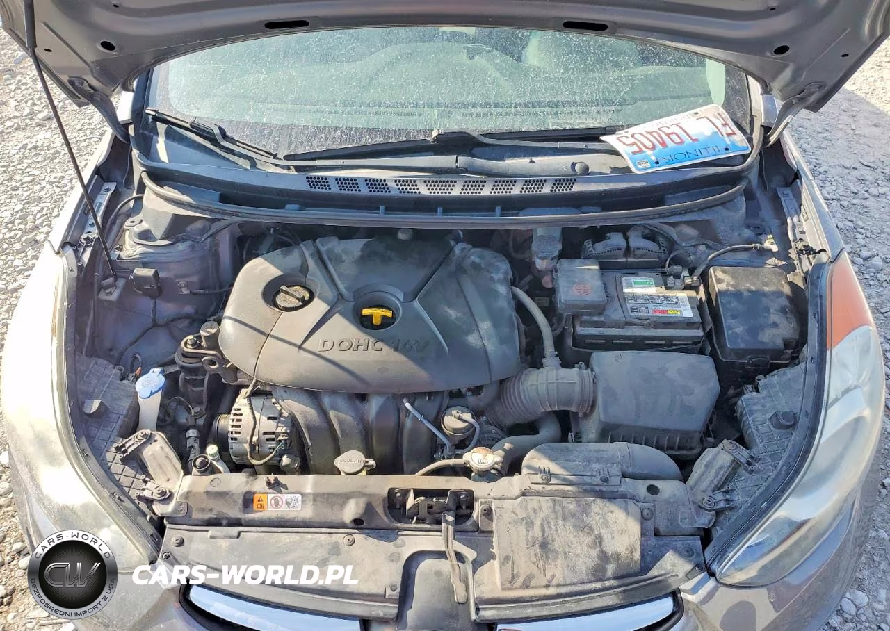 2013 Hyundai Elantra Gls VIN:5NPDH4AE5DH430823 - 11