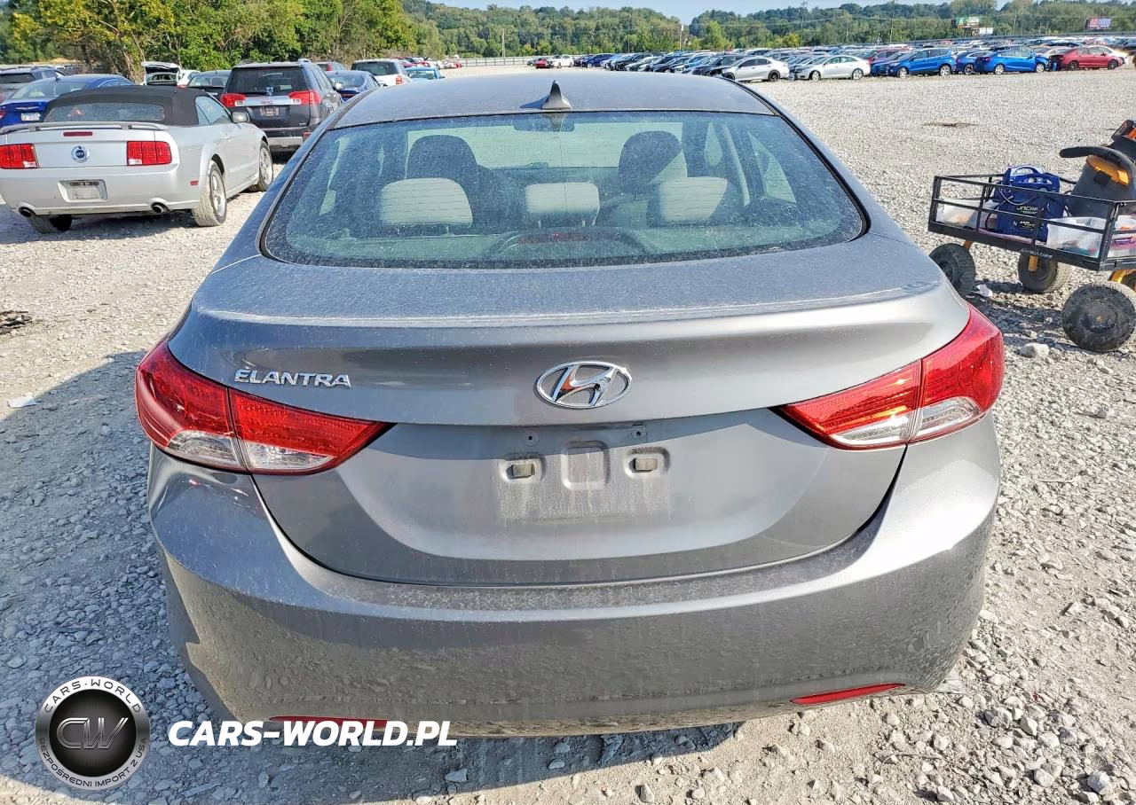 2013 Hyundai Elantra Gls VIN:5NPDH4AE5DH430823 - 6