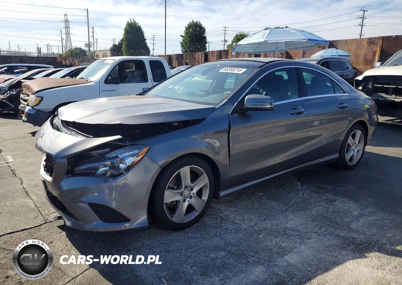 2015 Mercedes-Benz Cla 250 VIN:WDDSJ4EBXFN185893 - 1
