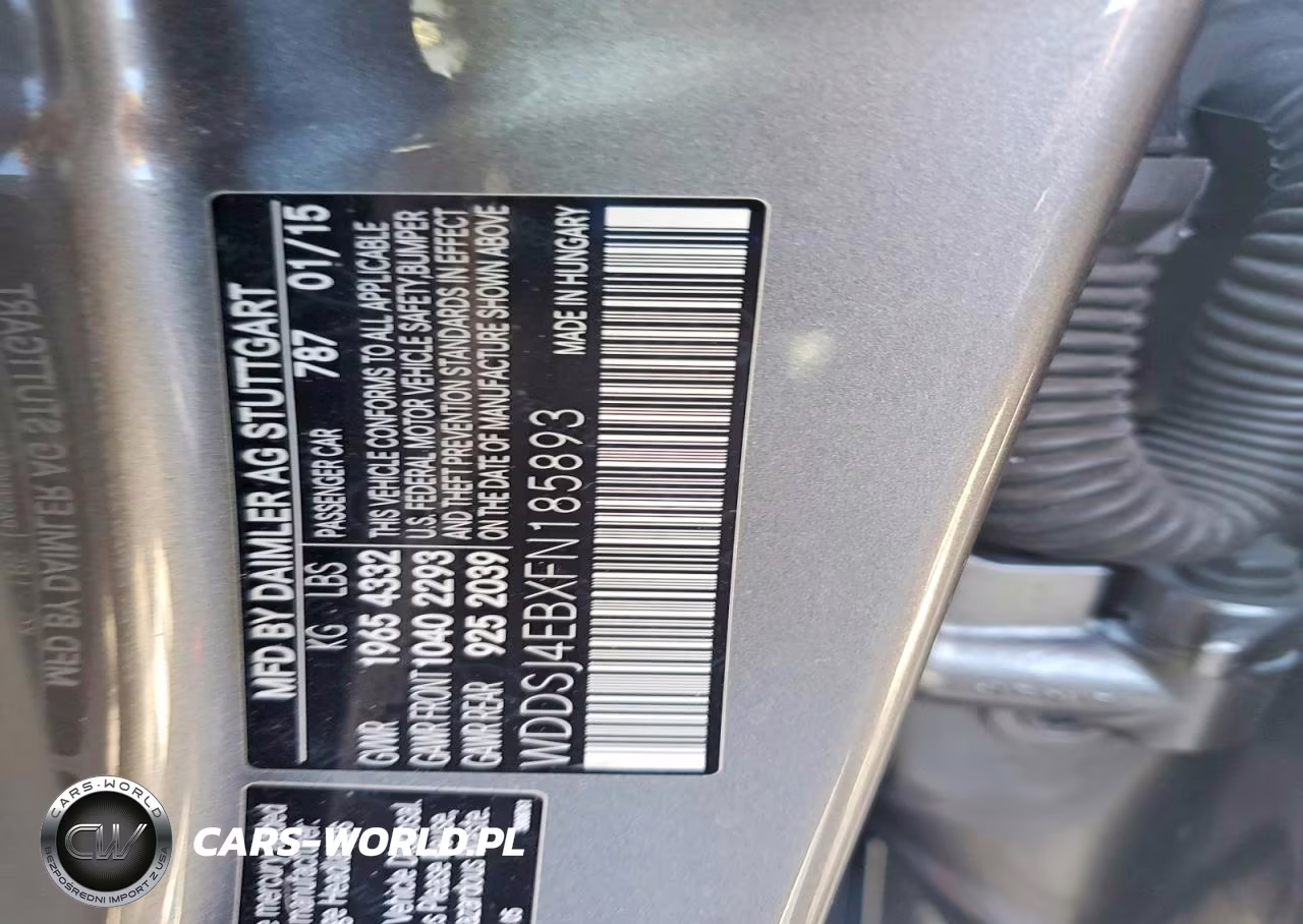 2015 Mercedes-Benz Cla 250 VIN:WDDSJ4EBXFN185893 - 12