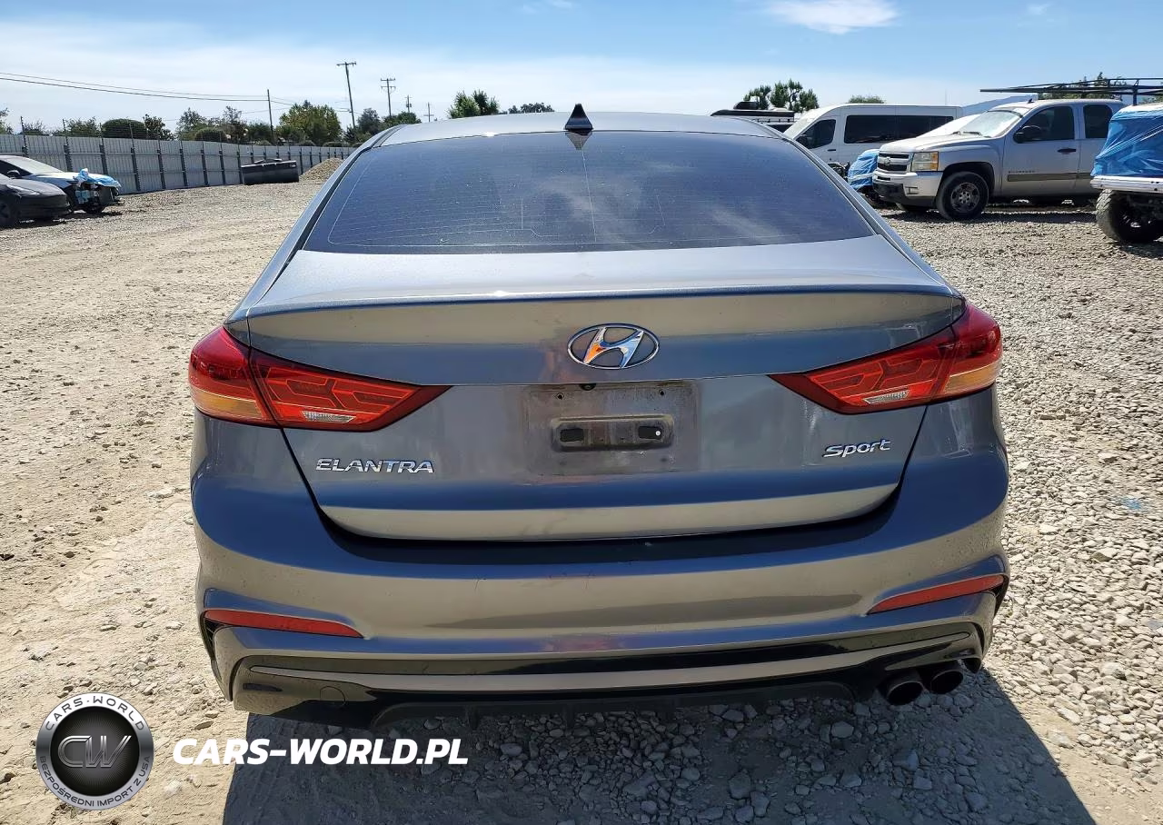 2018 Hyundai Elantra Sport VIN:KMHD04LB2JU507557 - 6