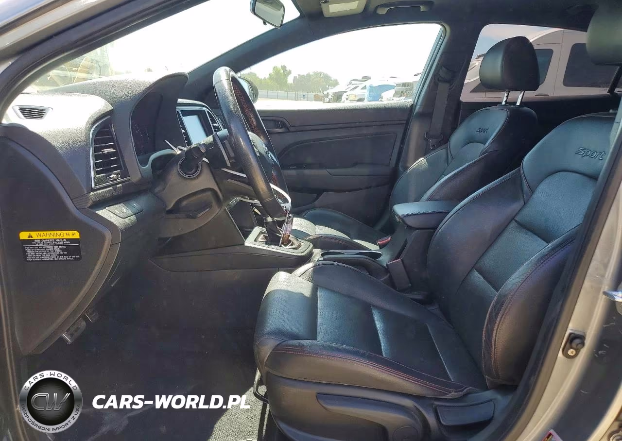 2018 Hyundai Elantra Sport VIN:KMHD04LB2JU507557 - 7