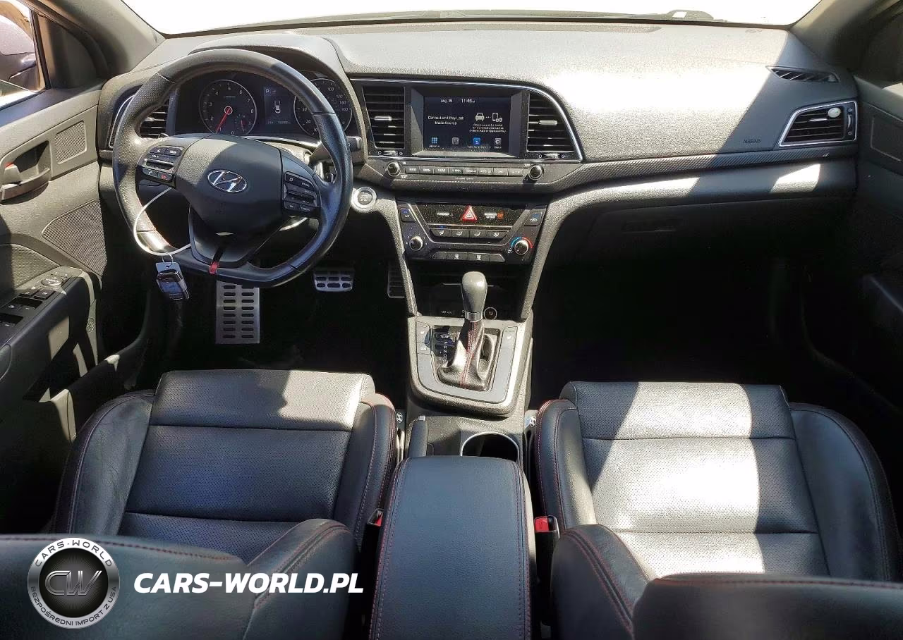 2018 Hyundai Elantra Sport VIN:KMHD04LB2JU507557 - 8
