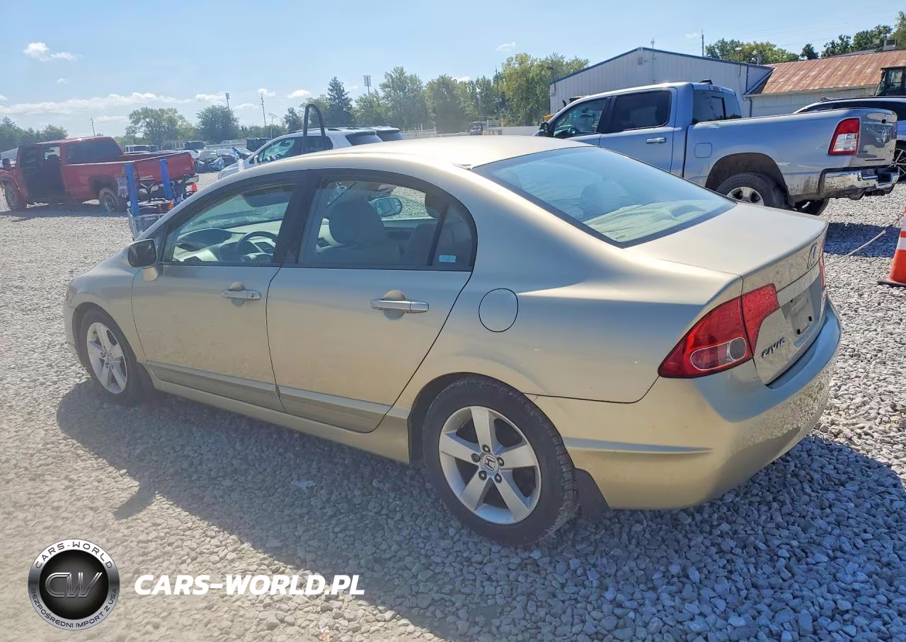 2008 Honda Civic Ex VIN:1HGFA16858L017320 - 2