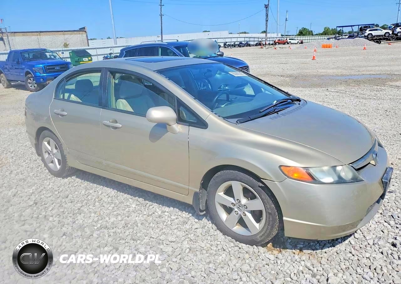 2008 Honda Civic Ex VIN:1HGFA16858L017320 - 4