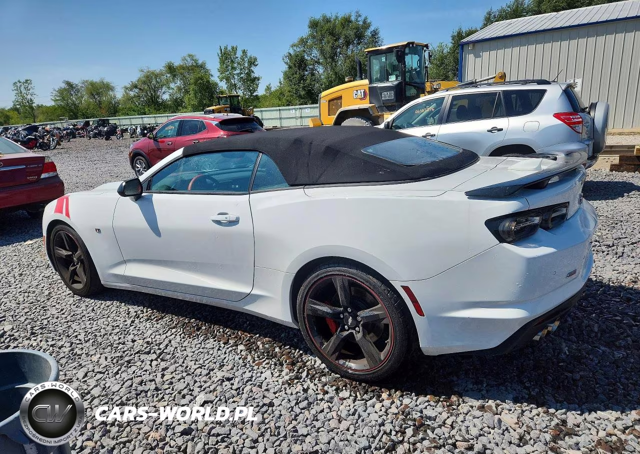 2021 Chevrolet Camaro Ss VIN:1G1FH3D75M0122427 - 2