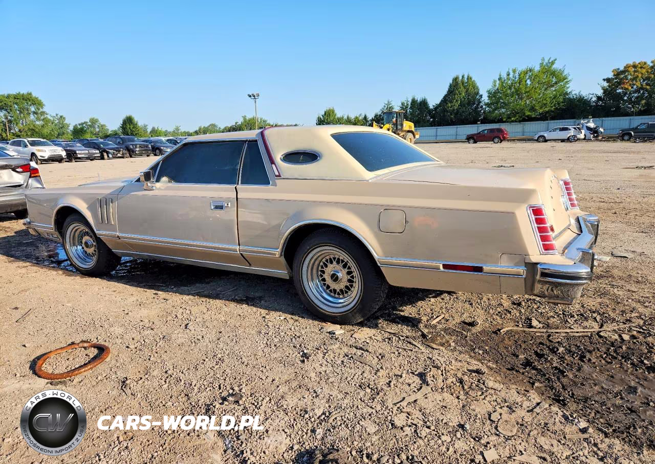 1979 Lincoln Mark V VIN:9Y89S695070 - 2