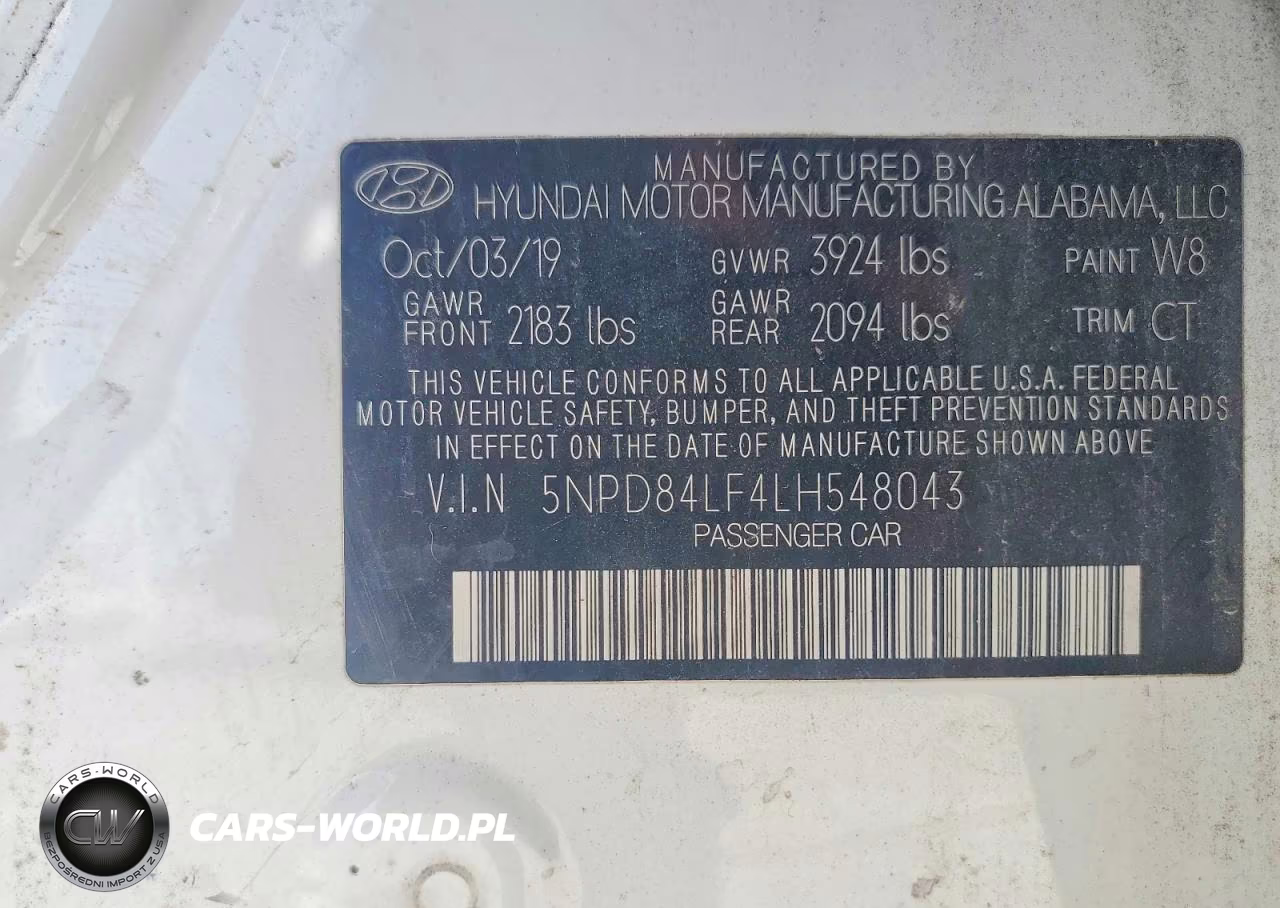 2020 Hyundai Elantra Sel VIN:5NPD84LF4LH548043 - 12