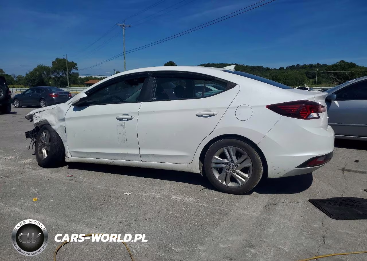 2020 Hyundai Elantra Sel VIN:5NPD84LF4LH548043 - 2
