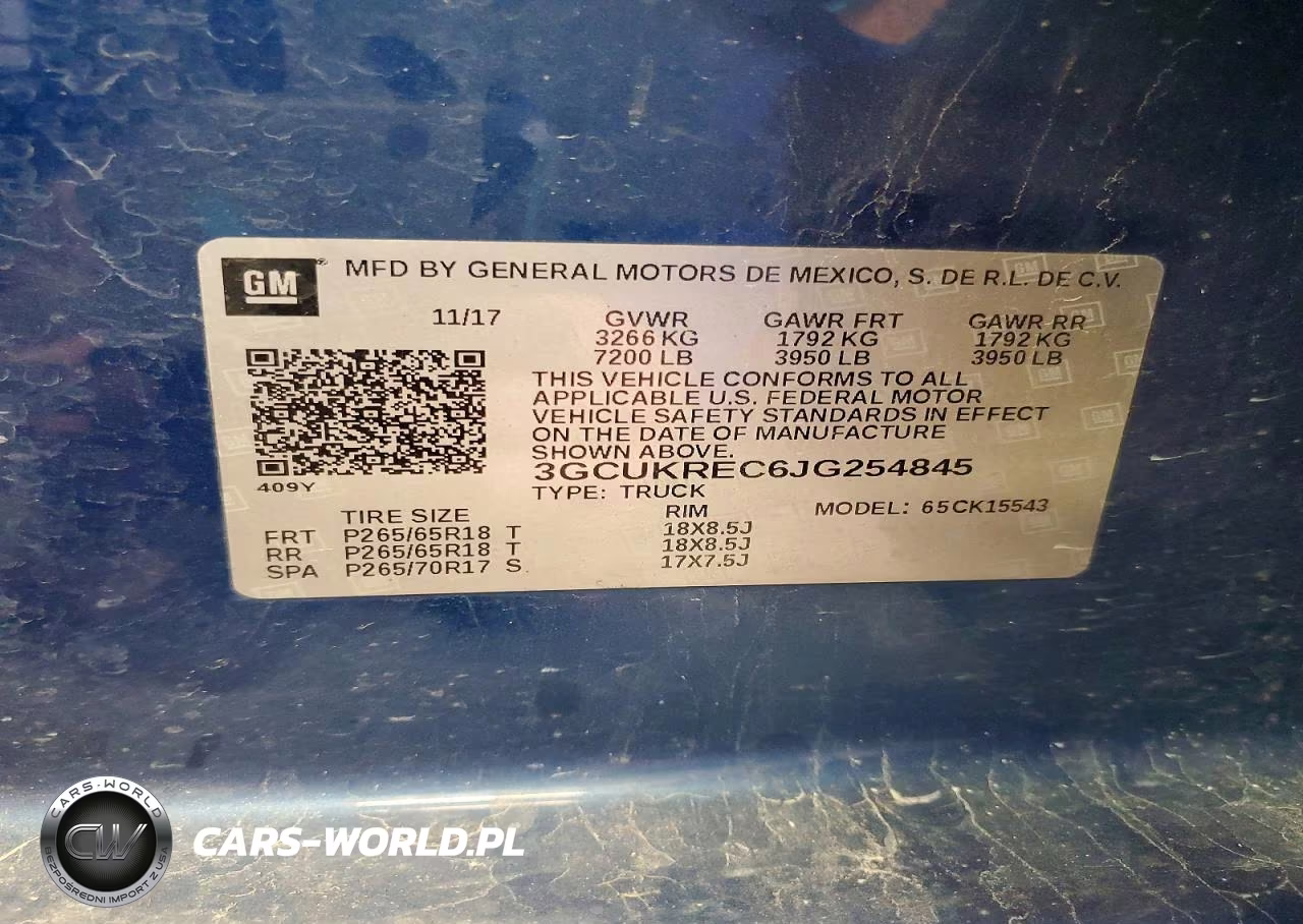 2018 Chevrolet Silverado K1500 Lt VIN:3GCUKREC6JG254845 - 12