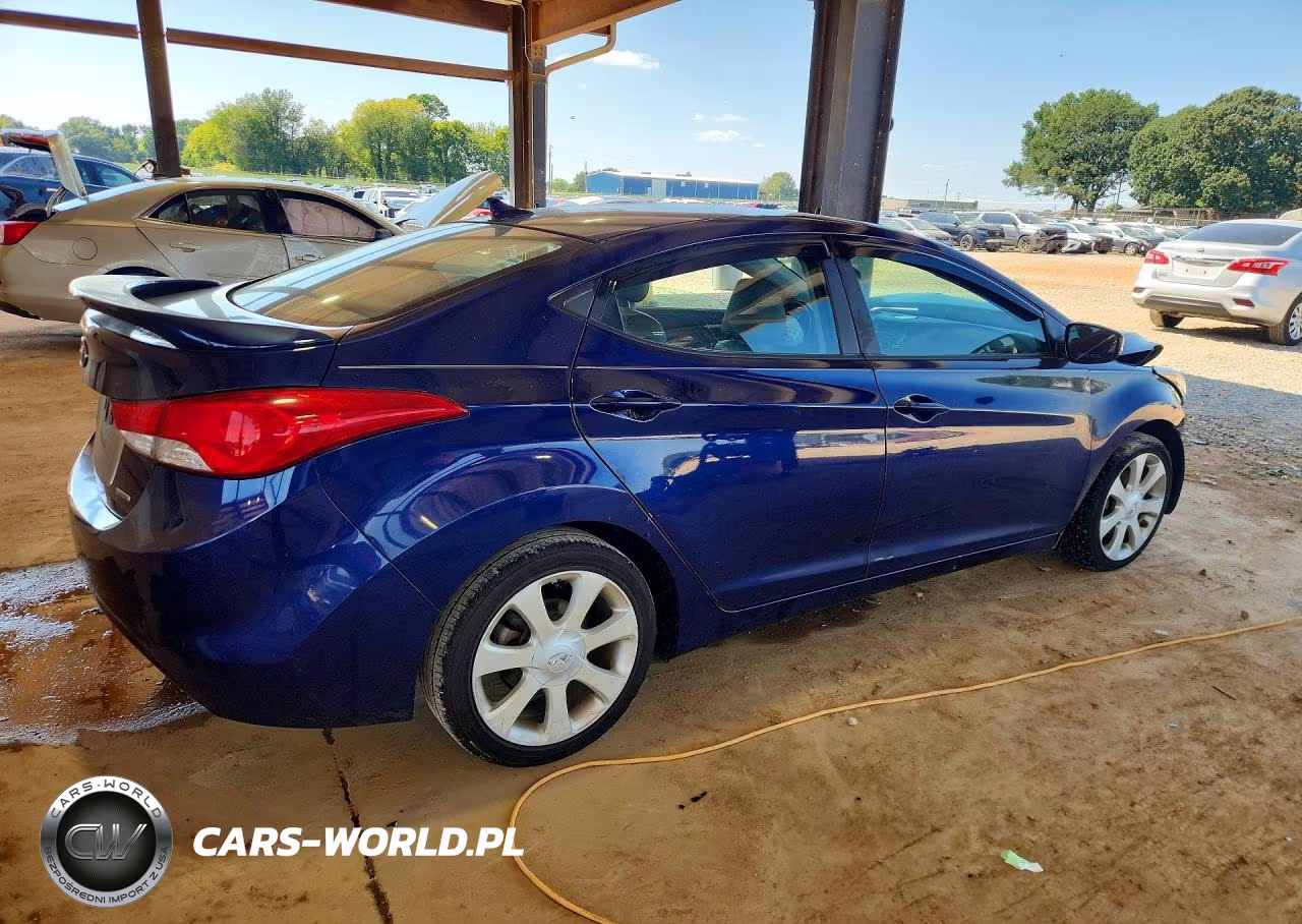 2011 Hyundai Elantra Limited VIN:5NPDH4AE8BH006405 - 3