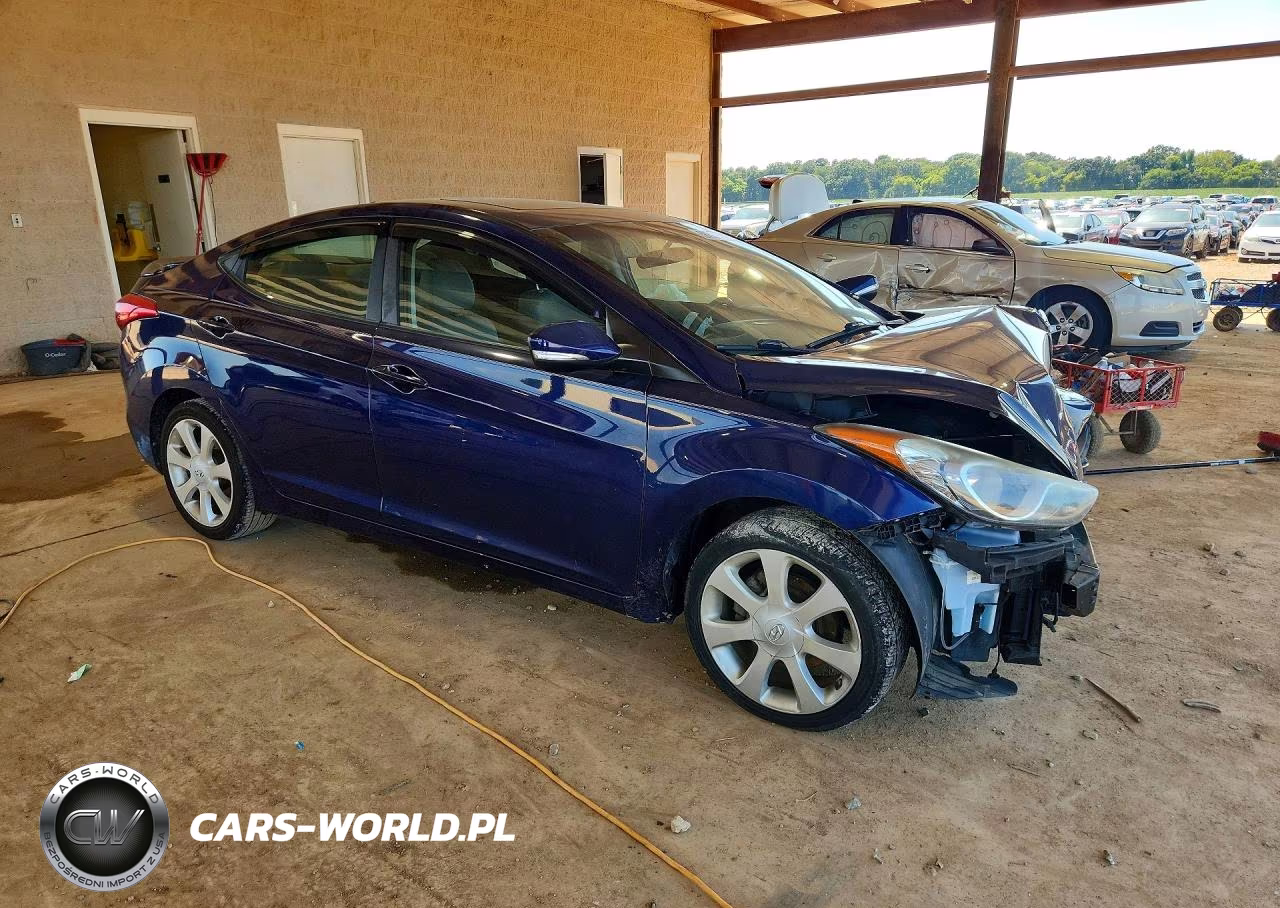 2011 Hyundai Elantra Limited VIN:5NPDH4AE8BH006405 - 4