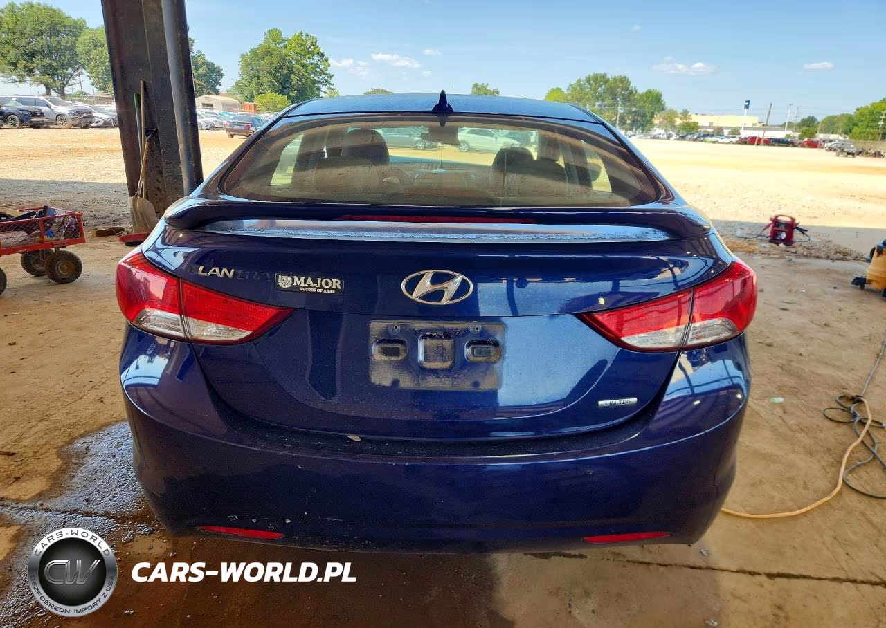 2011 Hyundai Elantra Limited VIN:5NPDH4AE8BH006405 - 6