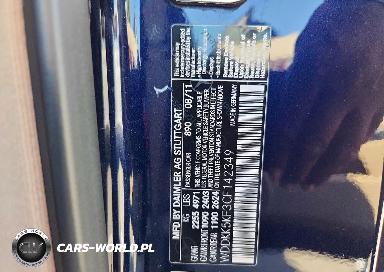 2012 Mercedes-Benz E 350 VIN:WDDKK5KF3CF142349 - 12