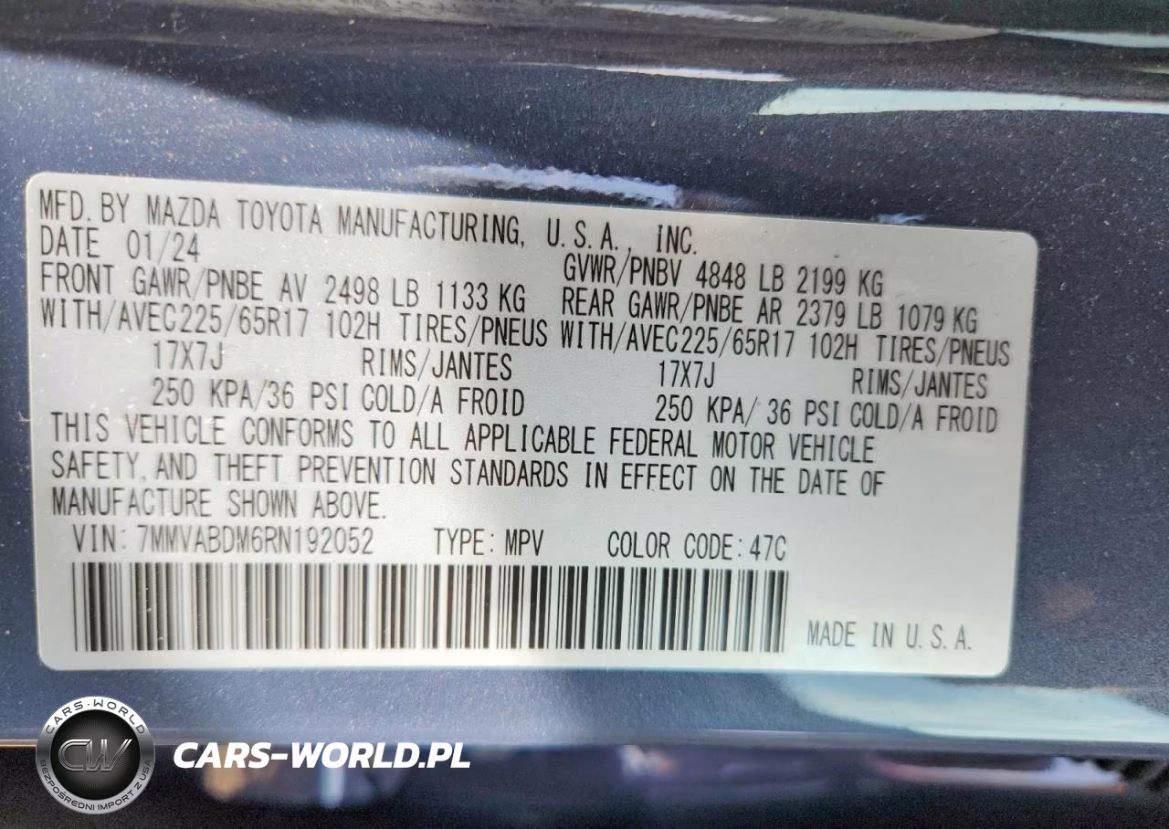 2024 Mazda Cx-50 Premium VIN:7MMVABDM6RN192052 - 12