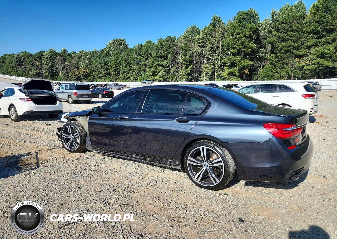 2017 BMW 750 I VIN:WBA7F0C36HGM21935 - 2
