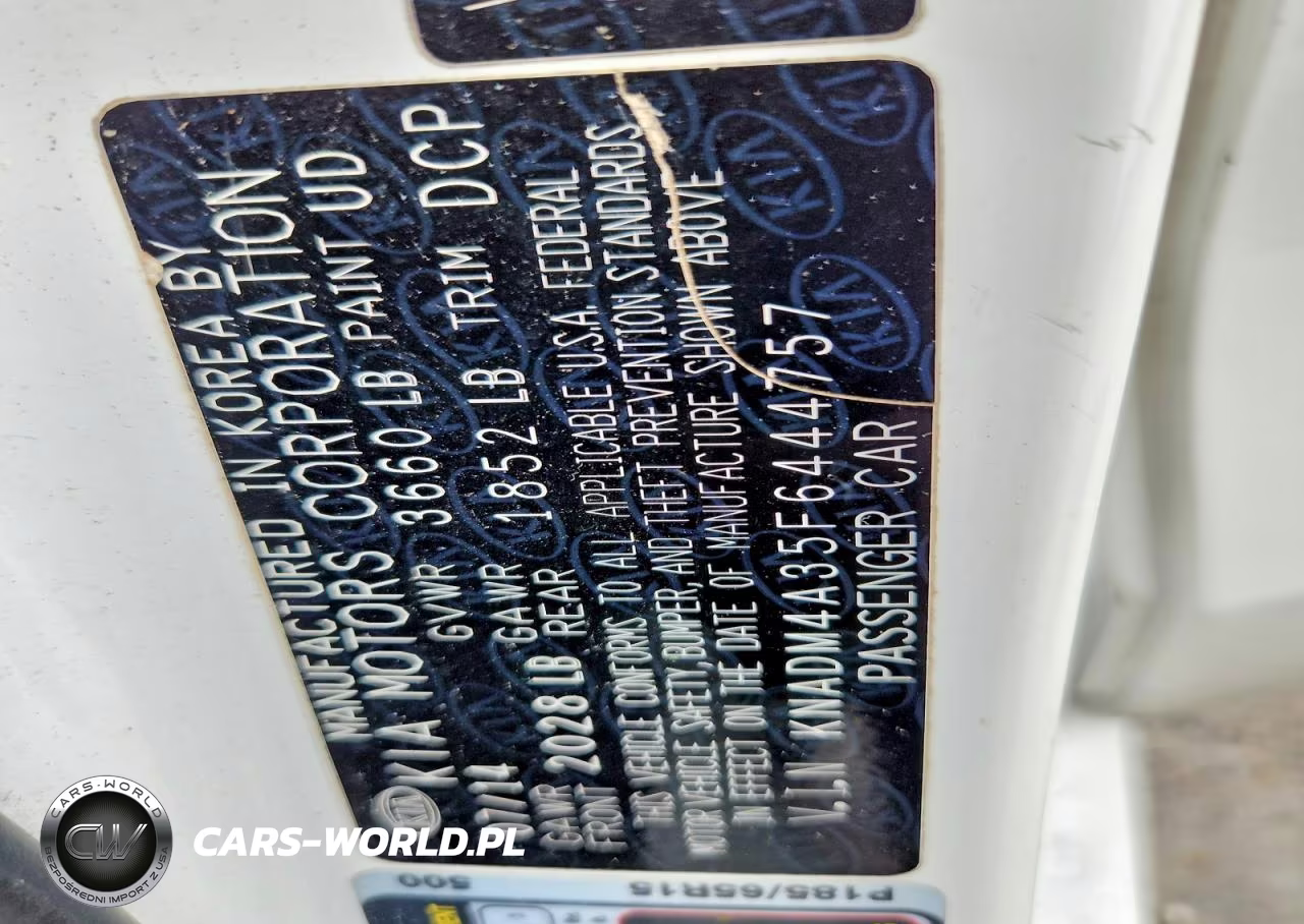 2015 Kia Rio Lx VIN:KNADM4A35F6444757 - 12