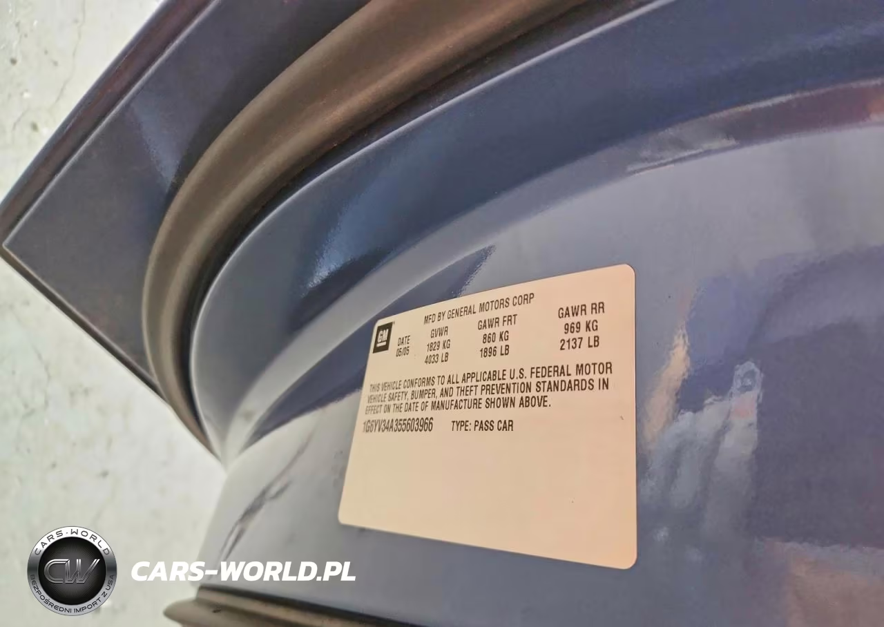 2005 Cadillac Xlr VIN:1G6YV34A355603966 - 12