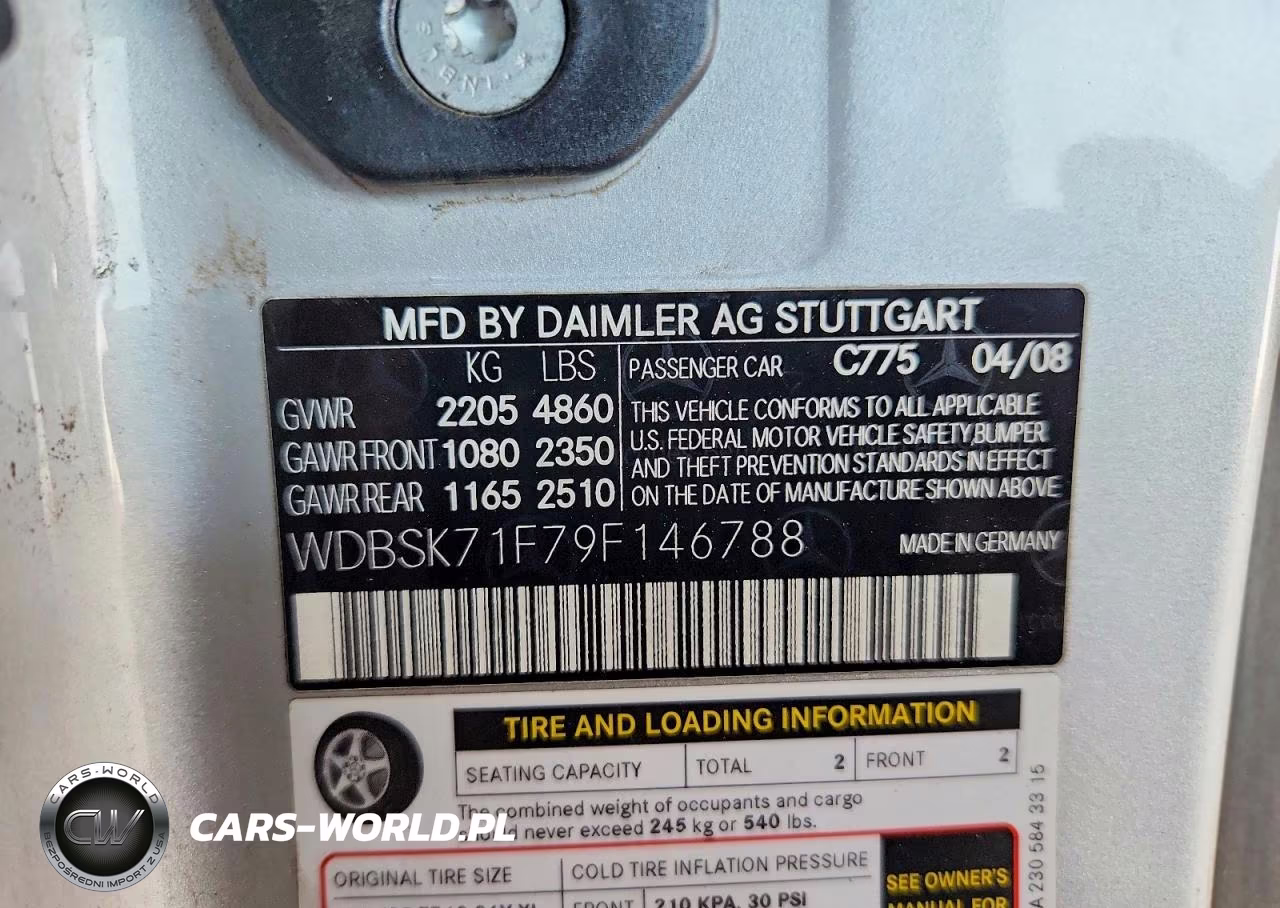 2009 Mercedes-Benz Sl 550 VIN:WDBSK71F79F146788 - 12