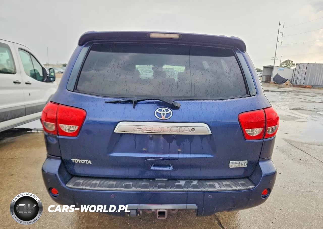 2008 Toyota Sequoia Limited VIN:5TDZY68A08S013615 - 6