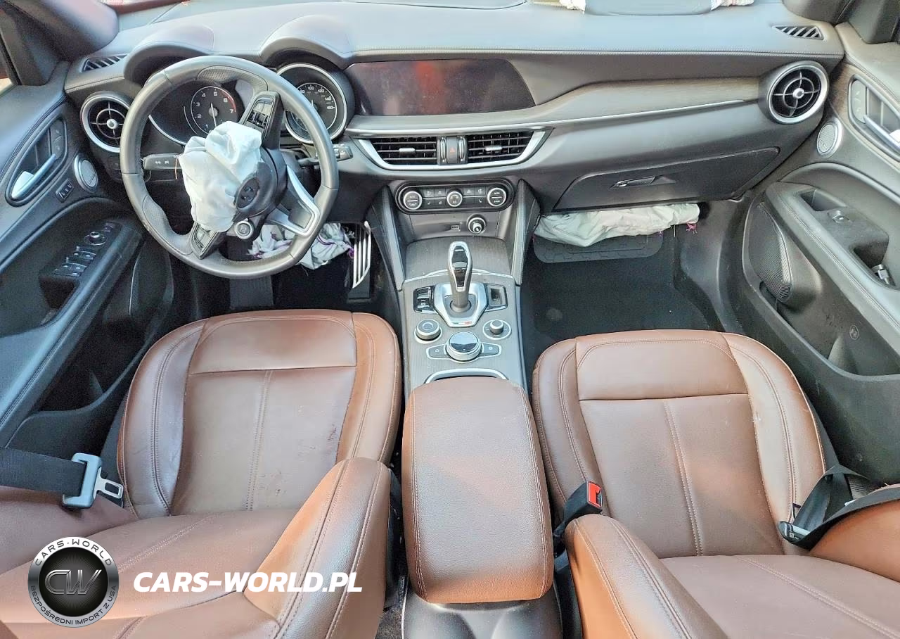 2022 Alfa Romeo Stelvio Ti VIN:ZASPAKBN5N7D43036 - 8
