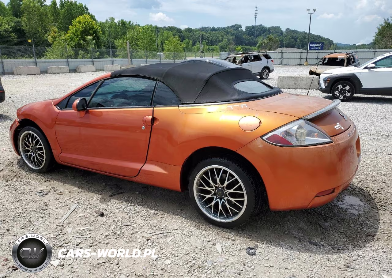 2007 Mitsubishi Eclipse Spyder Gt VIN:4A3AL35T07E001370 - 2