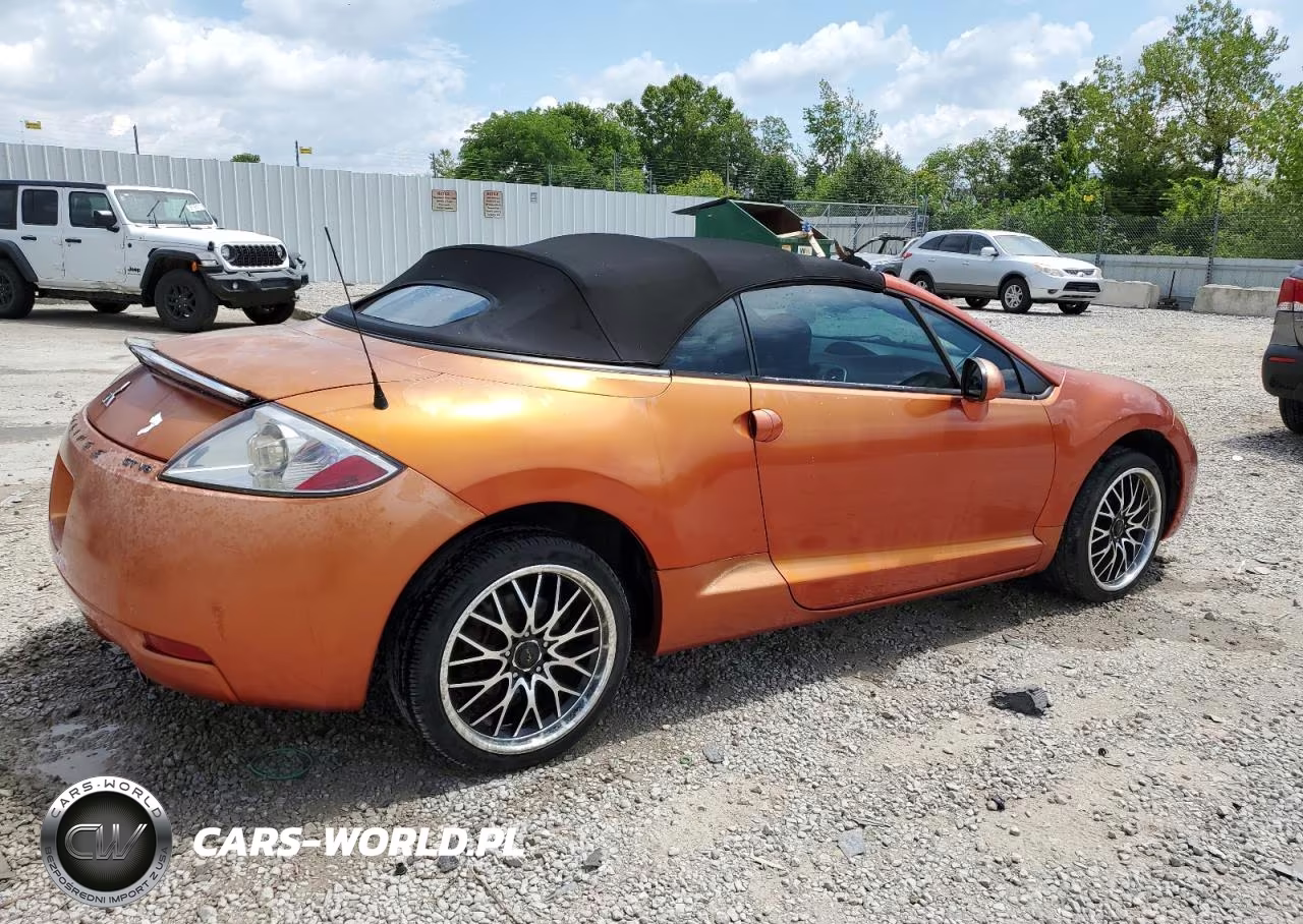 2007 Mitsubishi Eclipse Spyder Gt VIN:4A3AL35T07E001370 - 3