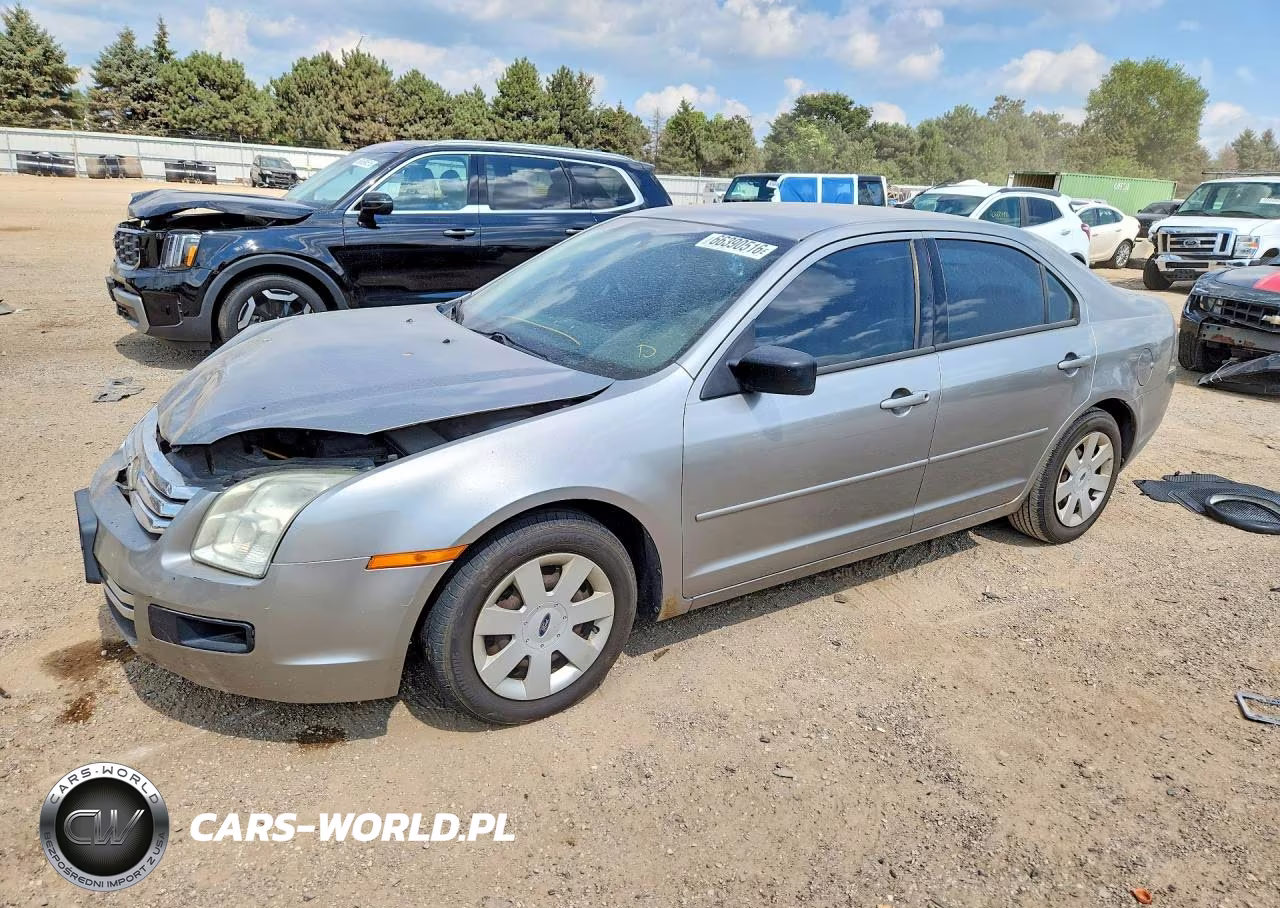 2008 Ford Fusion S VIN:3FAHP06Z88R246820 - 1