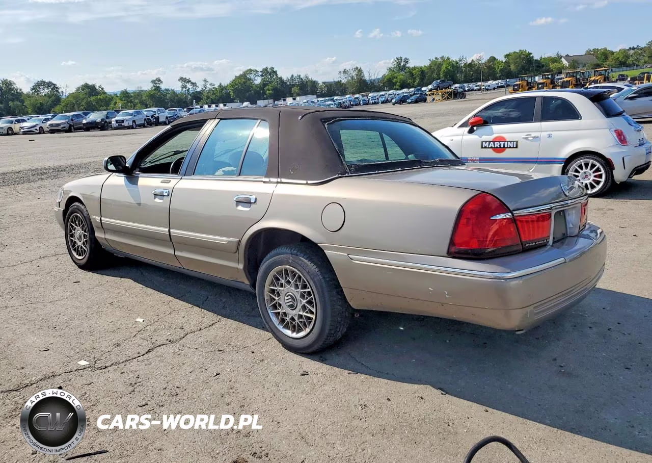 2001 Mercury Grand Marquis Gs VIN:2MEFM74W21X660287 - 2