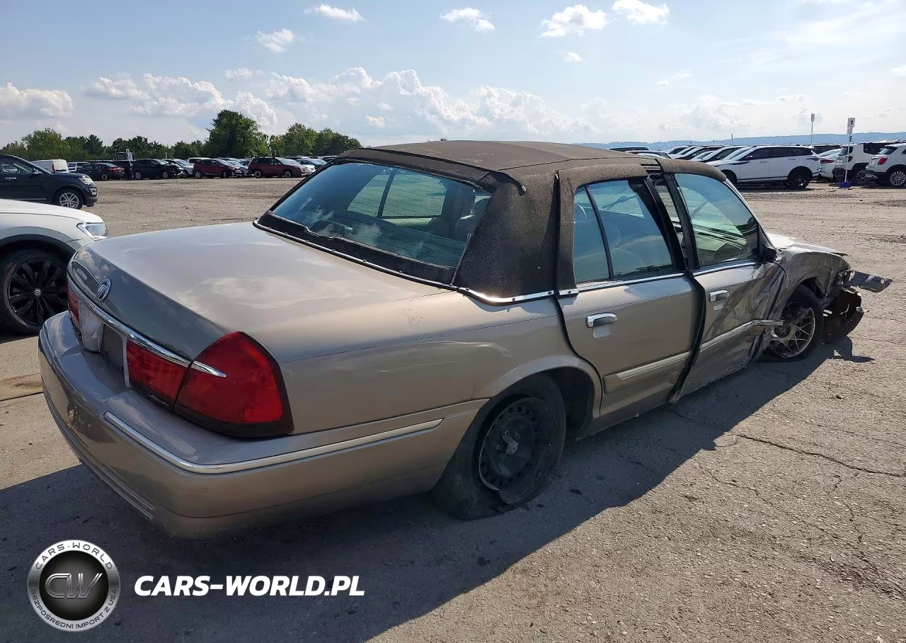 2001 Mercury Grand Marquis Gs VIN:2MEFM74W21X660287 - 3