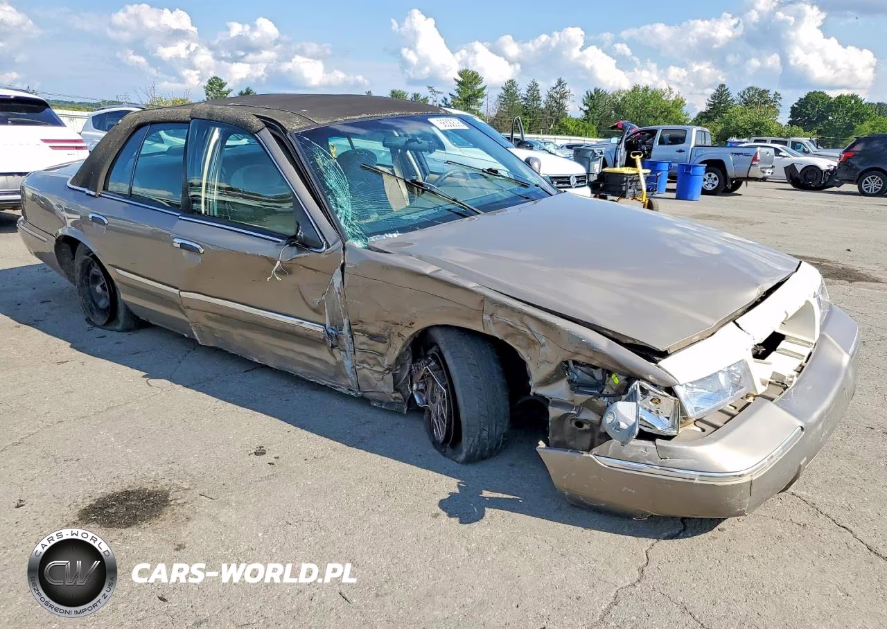 2001 Mercury Grand Marquis Gs VIN:2MEFM74W21X660287 - 4