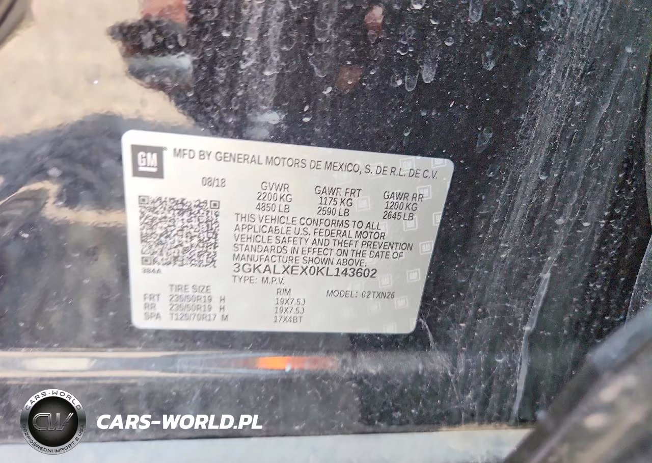 2019 GMC Terrain Denali VIN:3GKALXEX0KL143602 - 12