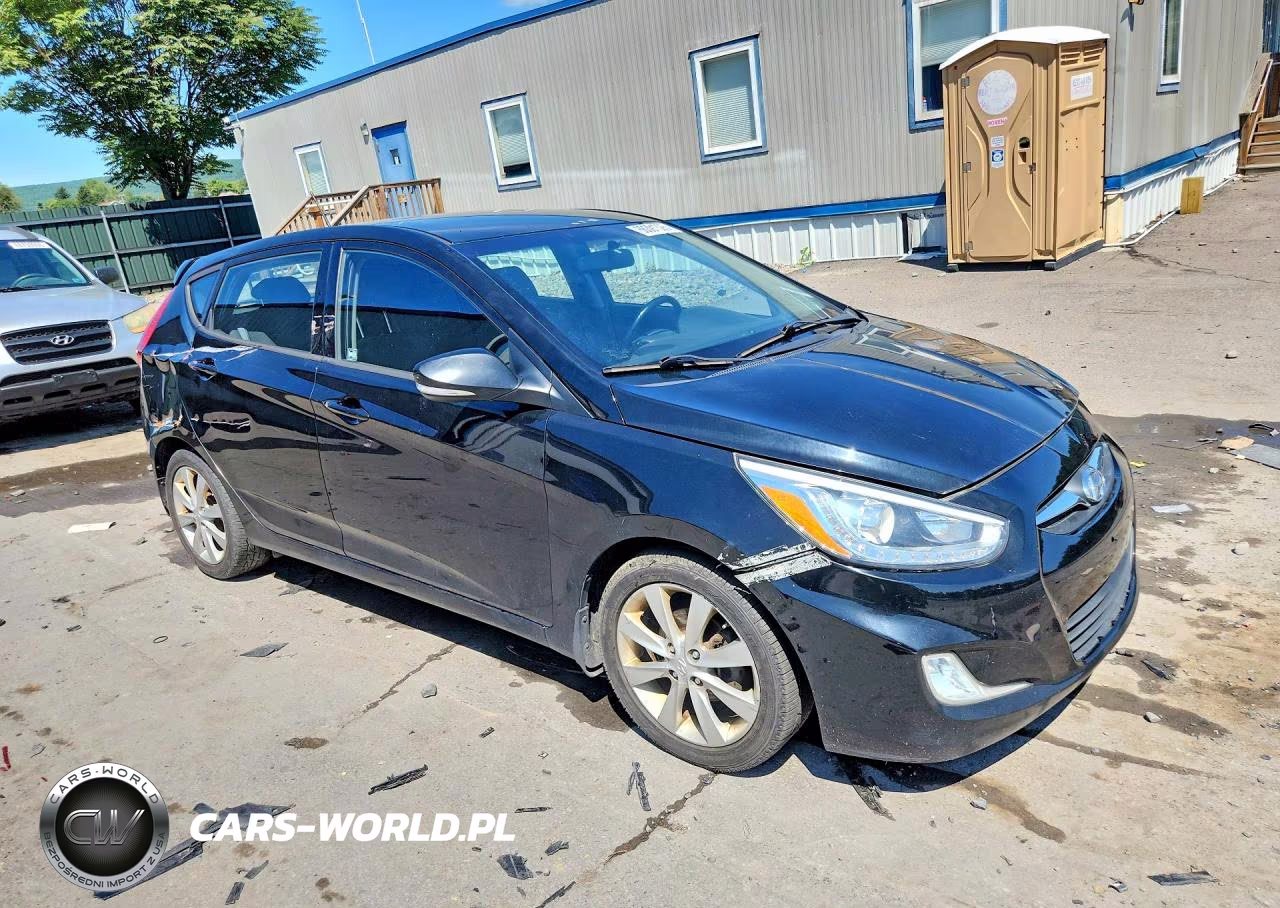 2014 Hyundai Accent Se VIN:KMHCU5AE9EU175044 - 4