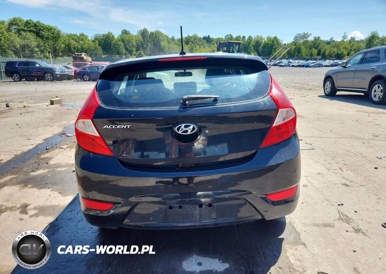2014 Hyundai Accent Se VIN:KMHCU5AE9EU175044 - 6