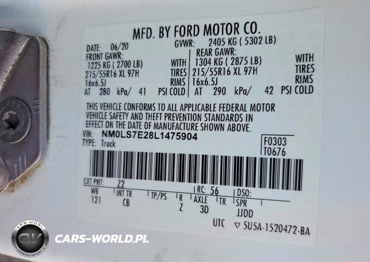 2020 Ford Transit Connect Xl VIN:NM0LS7E28L1475904 - 13